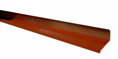 Solin 11-6 acier couleur terre cuite 2 m